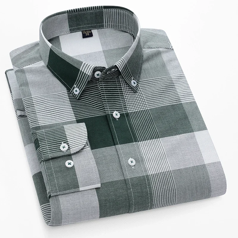 Oxford Cotton Casual Shirt Business - TFETTERS 브랜드 2026 봄 드레스 셔츠